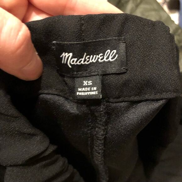 Madewell Scalloped Hem Pull On Shorts Black - Picture 11 of 11